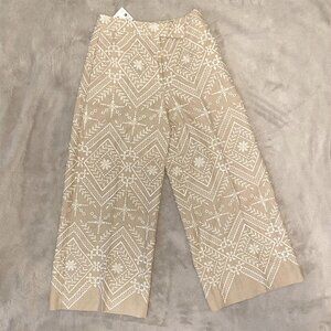 Zara Embroidered Culottes